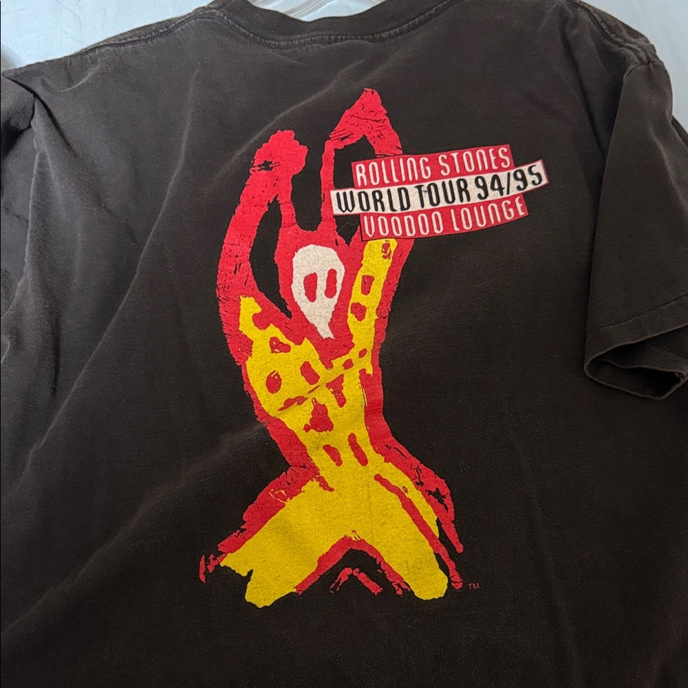 Black Rolling Stones Graphic Tee - Picture 4 of 4